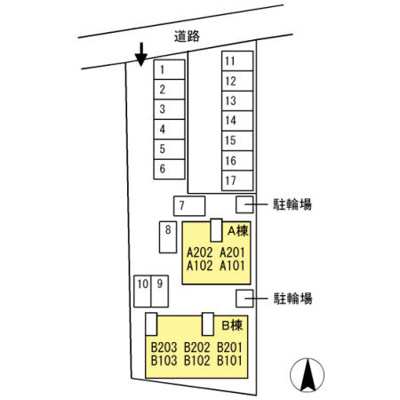 【区画図】 | グレイス・ハイツ・