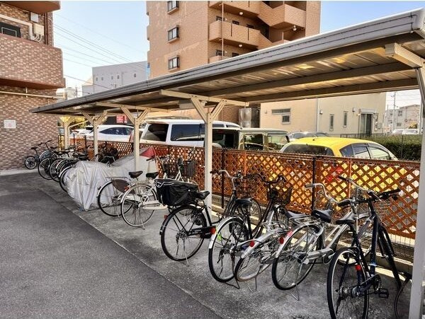 シティライフ港陽のその他共用部分|駐輪場です