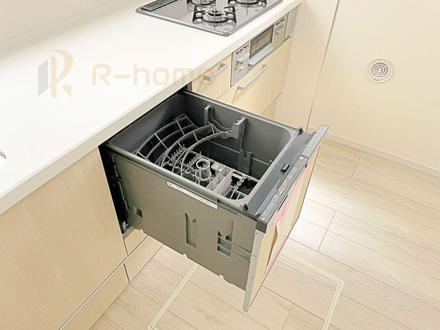 水戸市笠原町2期　新築戸建て　4号棟の設備|ビルトイン食器洗い乾燥機付き！とってもラクラク嬉しい時短アイテムです♪
