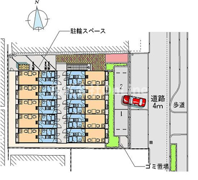 【区画図】 | レオパレス神明5