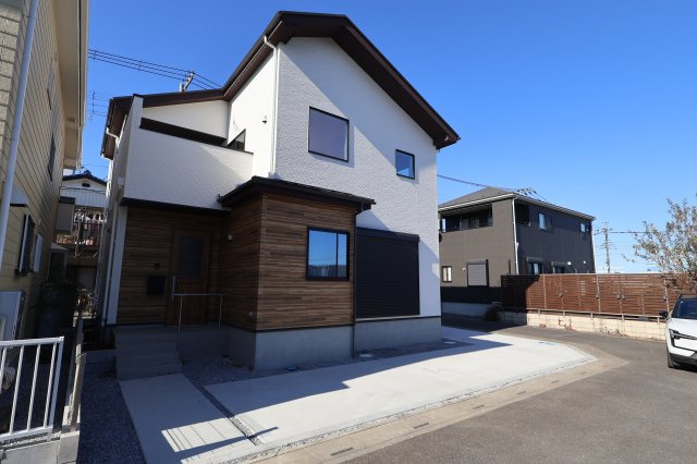 《仲介手数料無料》岩槻区大字掛186-13(全1戸)新築一戸建てケイアイテラスの外観|撮影日 2025年11月22日 13:00 晴れ