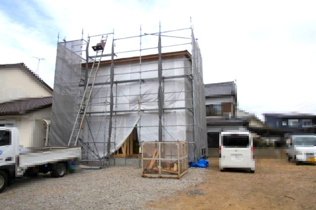 香南市野市町西野　新築戸建　西棟（全2区画）の外観|土地面積　139.69㎡（約42.25坪）