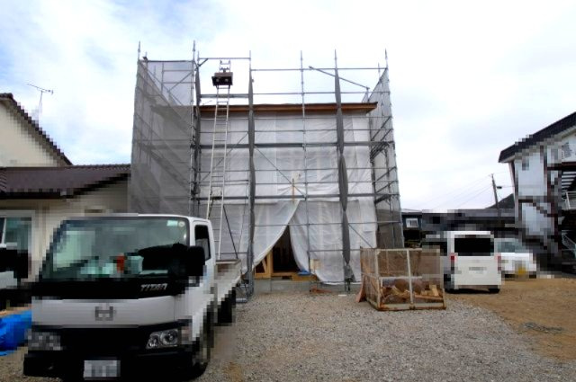 香南市野市町西野　新築戸建　西棟（全2区画）の外観|土地面積　139.69㎡（約42.25坪）