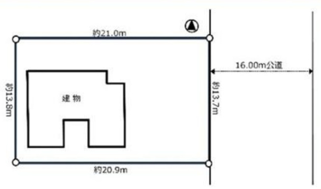【区画図】 | 加須市北下新井　中古戸建
