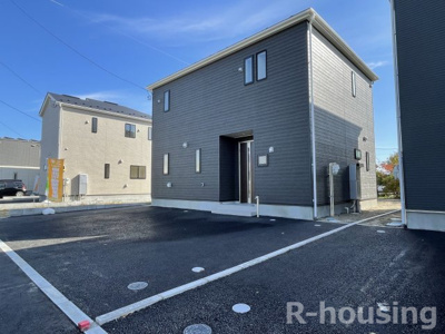 【外観】 | 【新築戸建て】秋田市土崎港北第8 | 2025年11月撮影