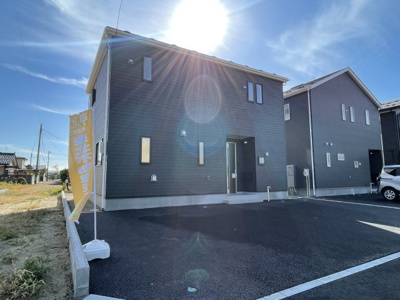 【外観】 | 【新築戸建て】秋田市土崎港北第8 | 2025年11月撮影