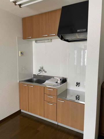 リバティヒルズB棟のキッチン