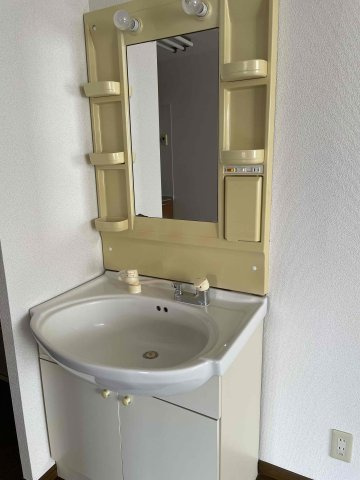 リバティヒルズB棟の独立洗面台