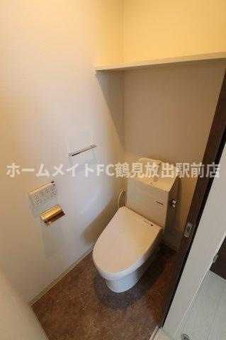 東大阪市鴻池徳庵町のアパートのトイレ