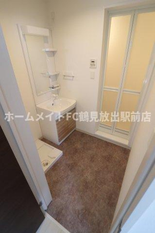 東大阪市鴻池徳庵町のアパートの洗面所