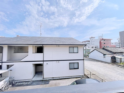 【バルコニー】 | サンパティーク日向B棟【名古屋市賃貸・CATV】