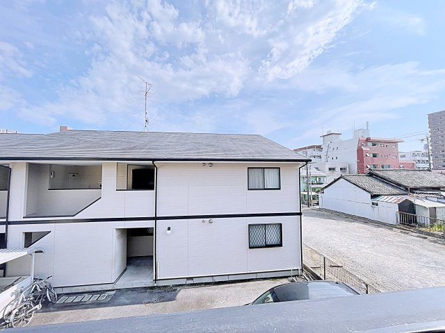 【バルコニー】 | サンパティーク日向B棟【名古屋市賃貸・CATV】