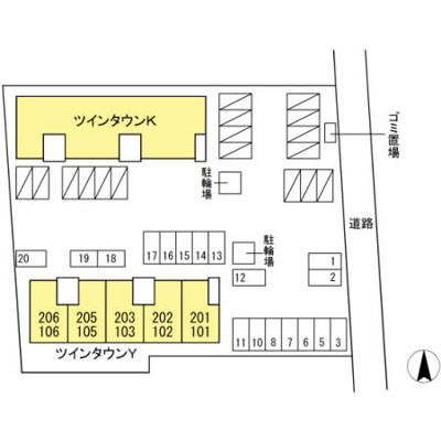 【区画図】 | ツインタウンＹ