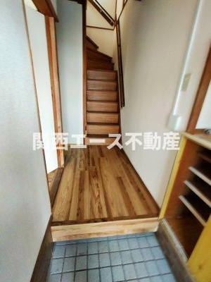 【玄関】 | 日下町１丁目貸家