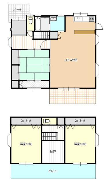 【間取り】の画像
