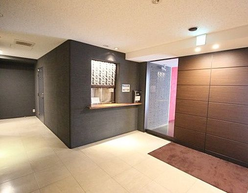 後楽園ビューハイツのロビー