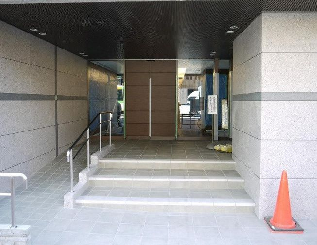 後楽園ビューハイツのエントランス