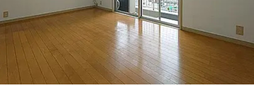 後楽園ビューハイツの居間・リビング|洋室