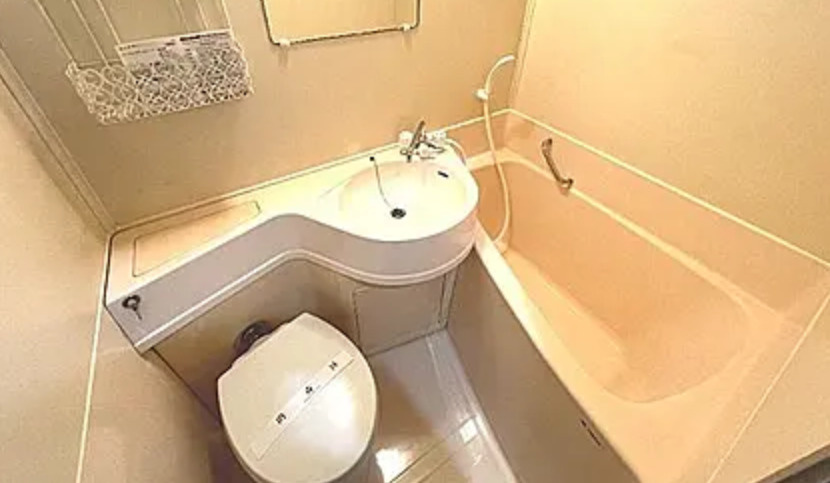 後楽園ビューハイツの浴室|バストイレ別