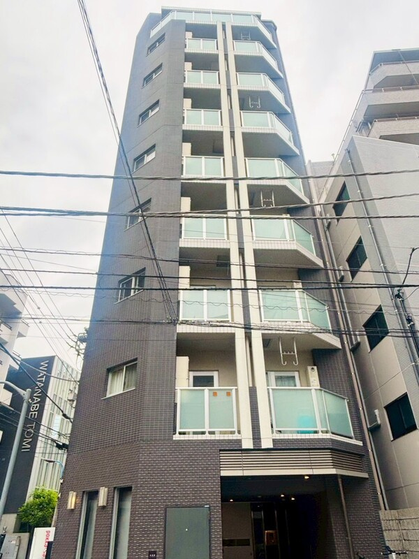 新宿区山吹町の賃貸マンションの外観