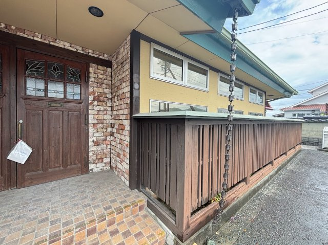 サンリバー店舗のエントランス