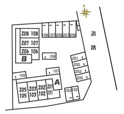 【区画図】 | グリーンビューA棟