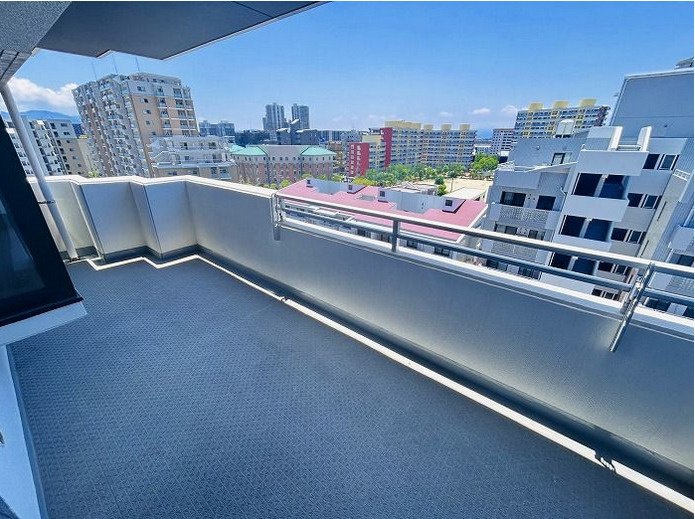 ネクサス香椎一号棟のバルコニー|ネクサス香椎一号棟（3LDK）