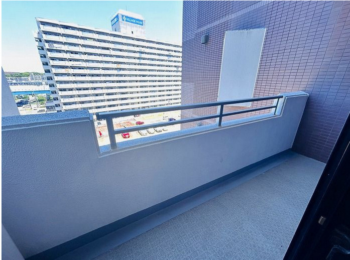 ネクサス香椎一号棟のバルコニー|ネクサス香椎一号棟（3LDK）