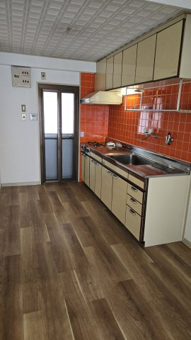 【中古マンション】長岡京シティハイツのキッチン