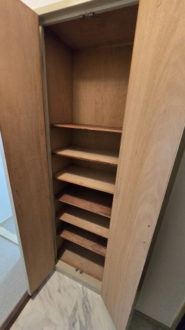 【中古マンション】長岡京シティハイツの収納|十分な収納スペースがあります