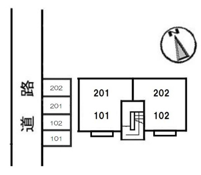 【区画図】 | コーポRORO