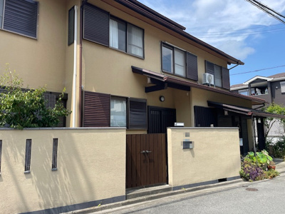 【外観】 | 寝屋川市成田東が丘　店舗付住宅