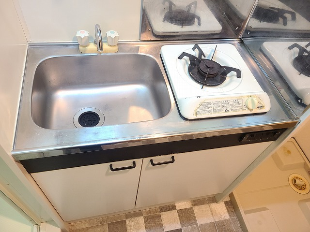 ベルファース川口仲町のキッチン|★１口ガスコンロ付き・都市ガス仕様です。★