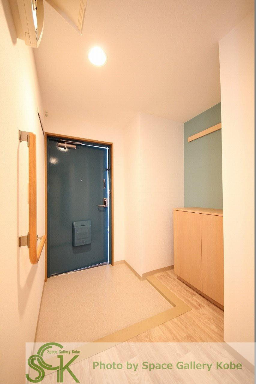 兵庫駅北シティコートの玄関|※お部屋により仕様が異なる場合があります。