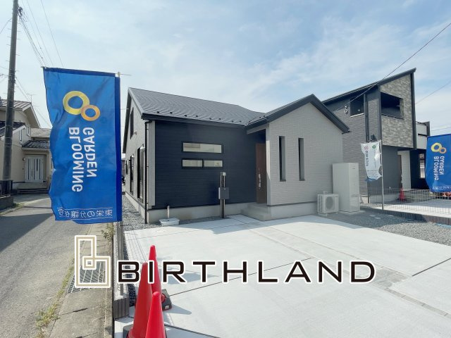 新築戸建・建売　郡山市富田町字向山　Blooming Garden　全2棟の外観|完成いたしました！いつでもご内覧可能です♪(*^_^*)