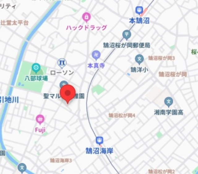 コトリオ湘南の地図