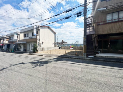 【前面道路含む現地写真】 | 宇治市五ケ庄西田　土地 | ゆいホームでは、お家の購入について不安やお悩みの方に「マイホームとお金の話～無料診断実施中」です。この機会にぜひお試し下さい（＾◇＾）まずは、お問合せをお待ちしております！！