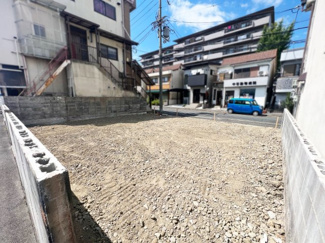 【前面道路含む現地写真】 | 宇治市五ケ庄西田　土地