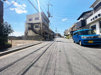 【前面道路含む現地写真】 | 宇治市五ケ庄西田　土地 | 注文住宅ならご家族構成やライフプランに沿った間取りや仕様が実現します。