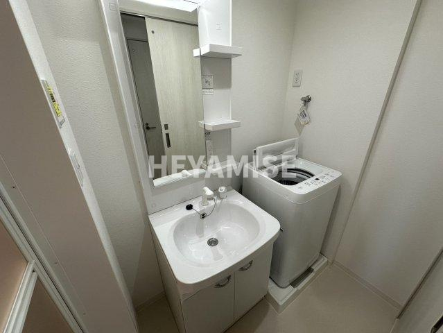 デ・クメール福田町の洗面所|※室内画像は別号室のもの