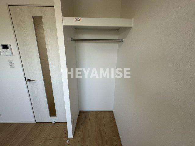 デ・クメール福田町の収納|※室内画像は別号室のもの