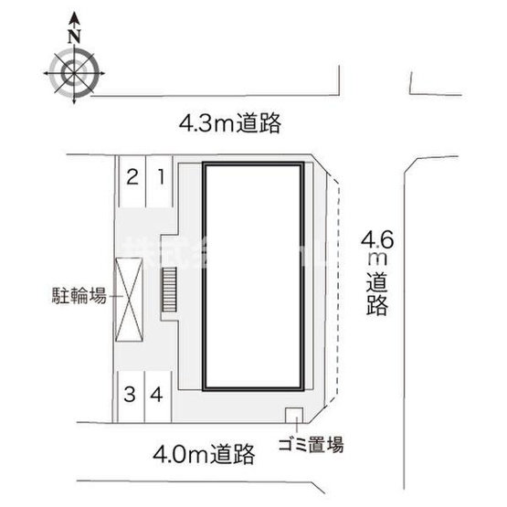 【区画図】 | レオパレス東山本