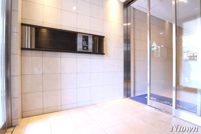 【エントランス】 | グランツェ名駅太閤通 | 落ち着いたエントランスです