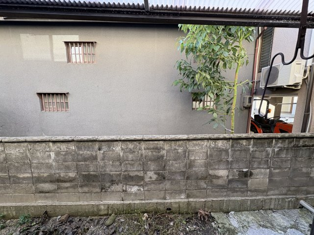 長岡京市久貝3丁目5-19貸家の展望|1階バルコニーからの眺望