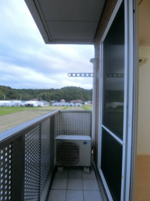 【バルコニー】 | シャーメゾン・アーク | イメージ写真208号室