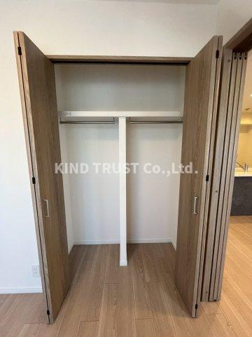 ノーブル南森町Ⅱ番館の収納|十分な収納スペースがあります