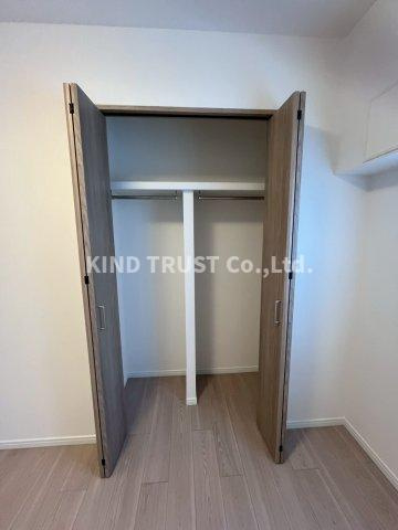 ノーブル南森町Ⅱ番館の収納|大きなスペースがあり、収納には困りません