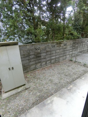 【庭】 | ヴィラ西福原B棟