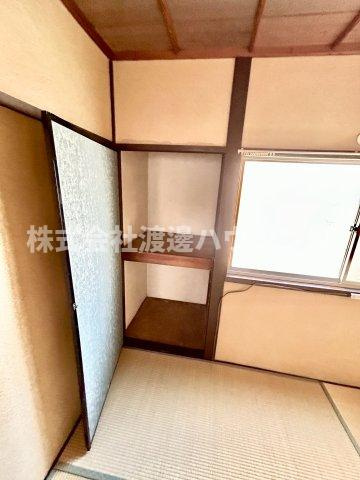 明美の里町テラスハウスの収納