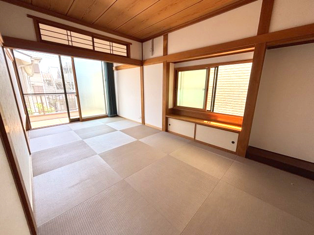 所沢市喜多町の和室|フローリングだけでなく、和室もあります